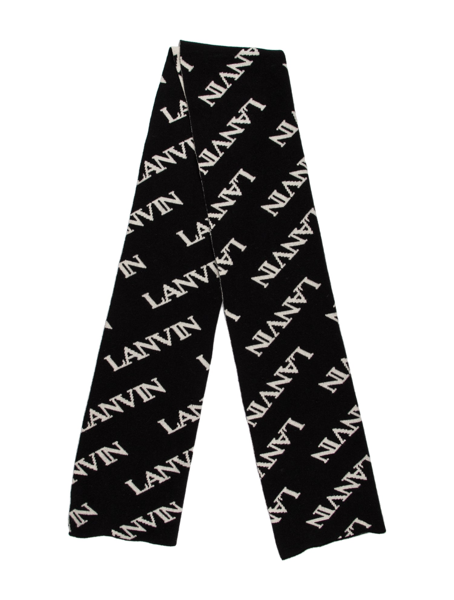 Lanvin Cashmere Printed Scarf w/ Tags