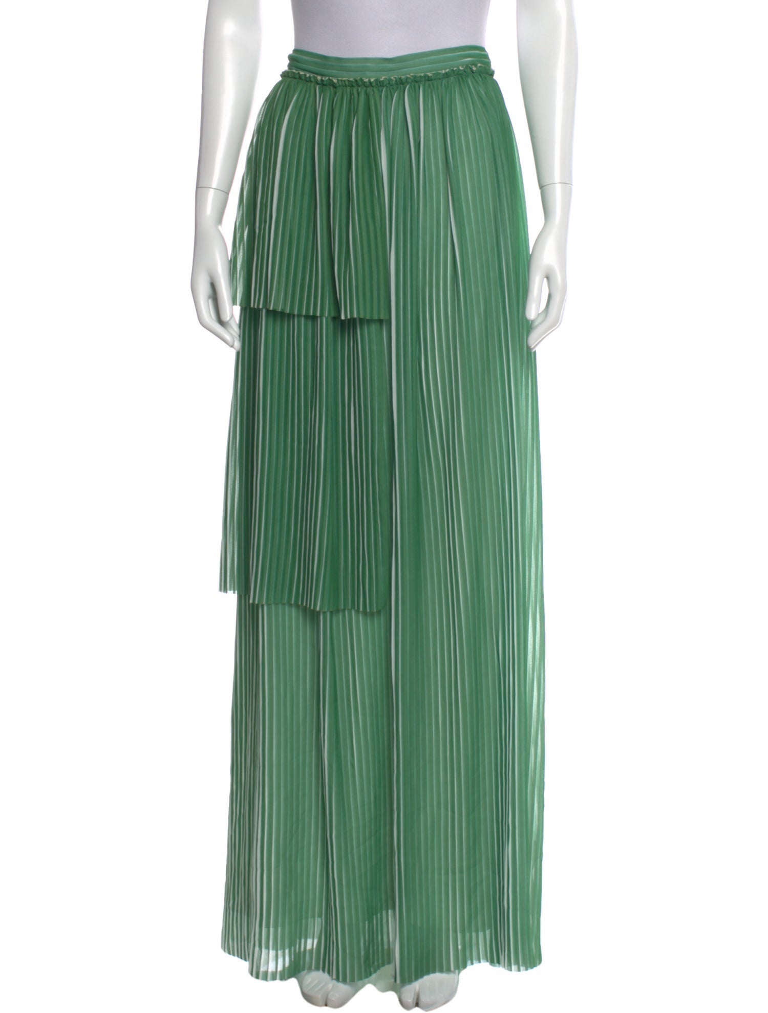 Lanvin Striped Long Skirt w/ Tags