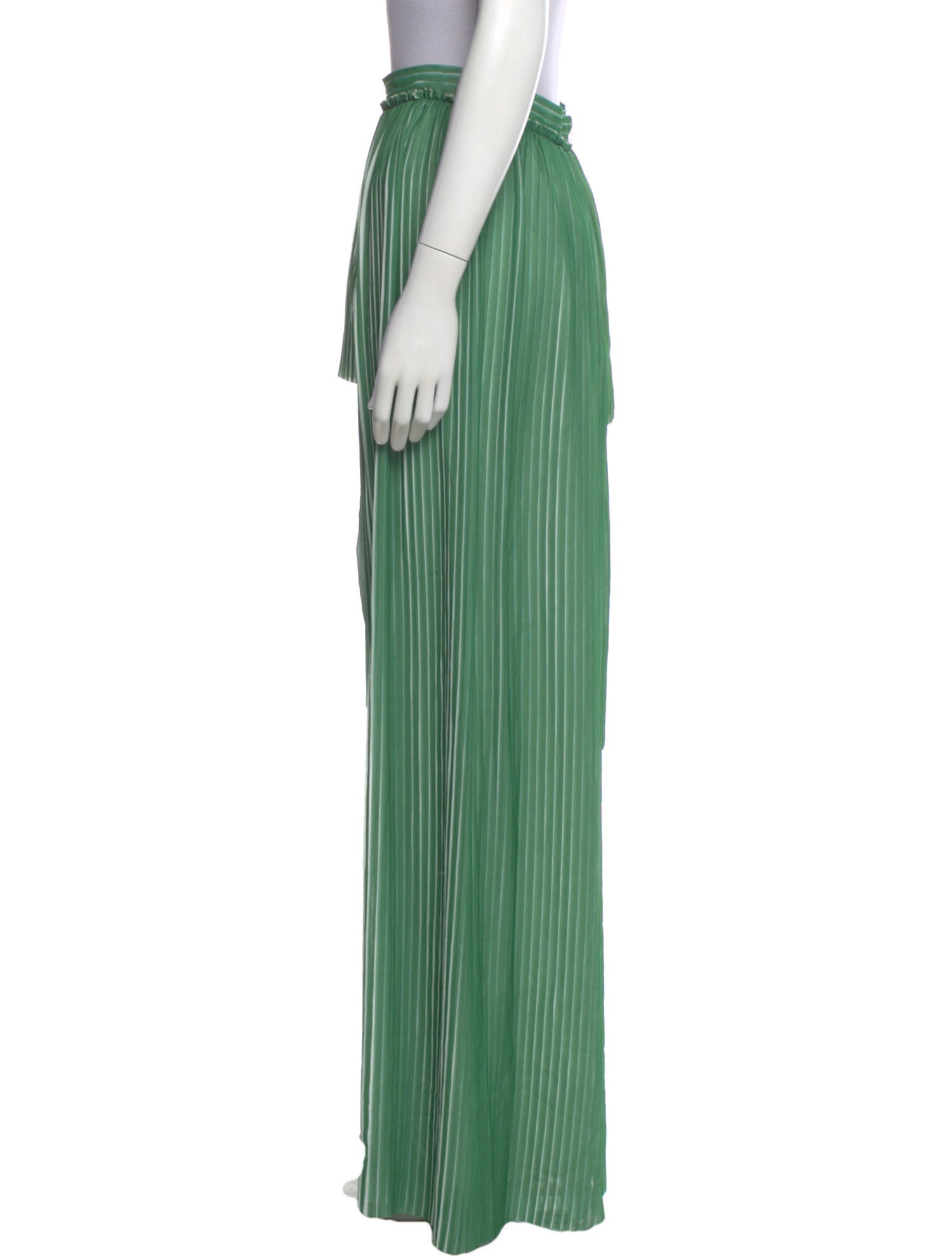 Lanvin Striped Long Skirt w/ Tags