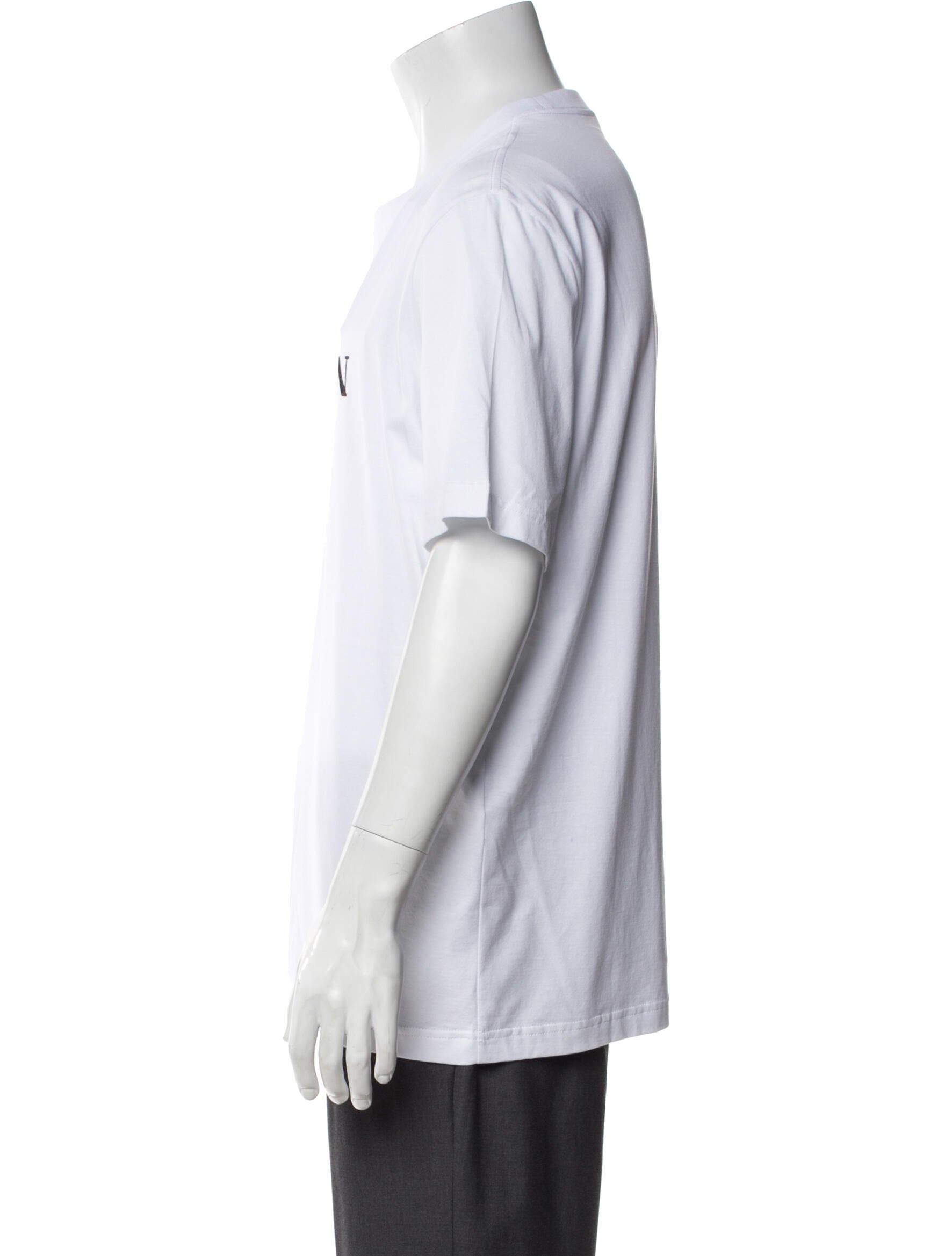 Lanvin Graphic Print Crew Neck T-Shirt w/ Tags