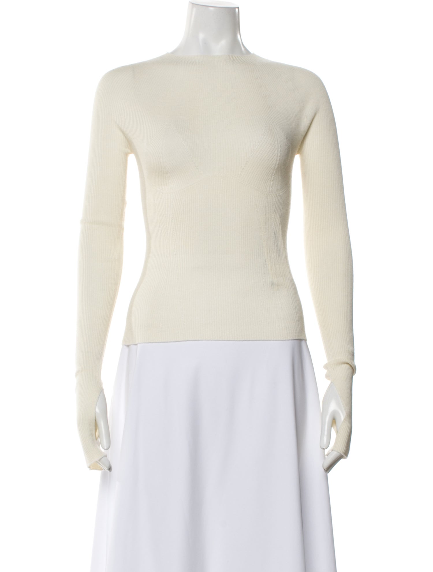 Lanvin Cashmere Bateau Neckline Sweater w/ Tags
