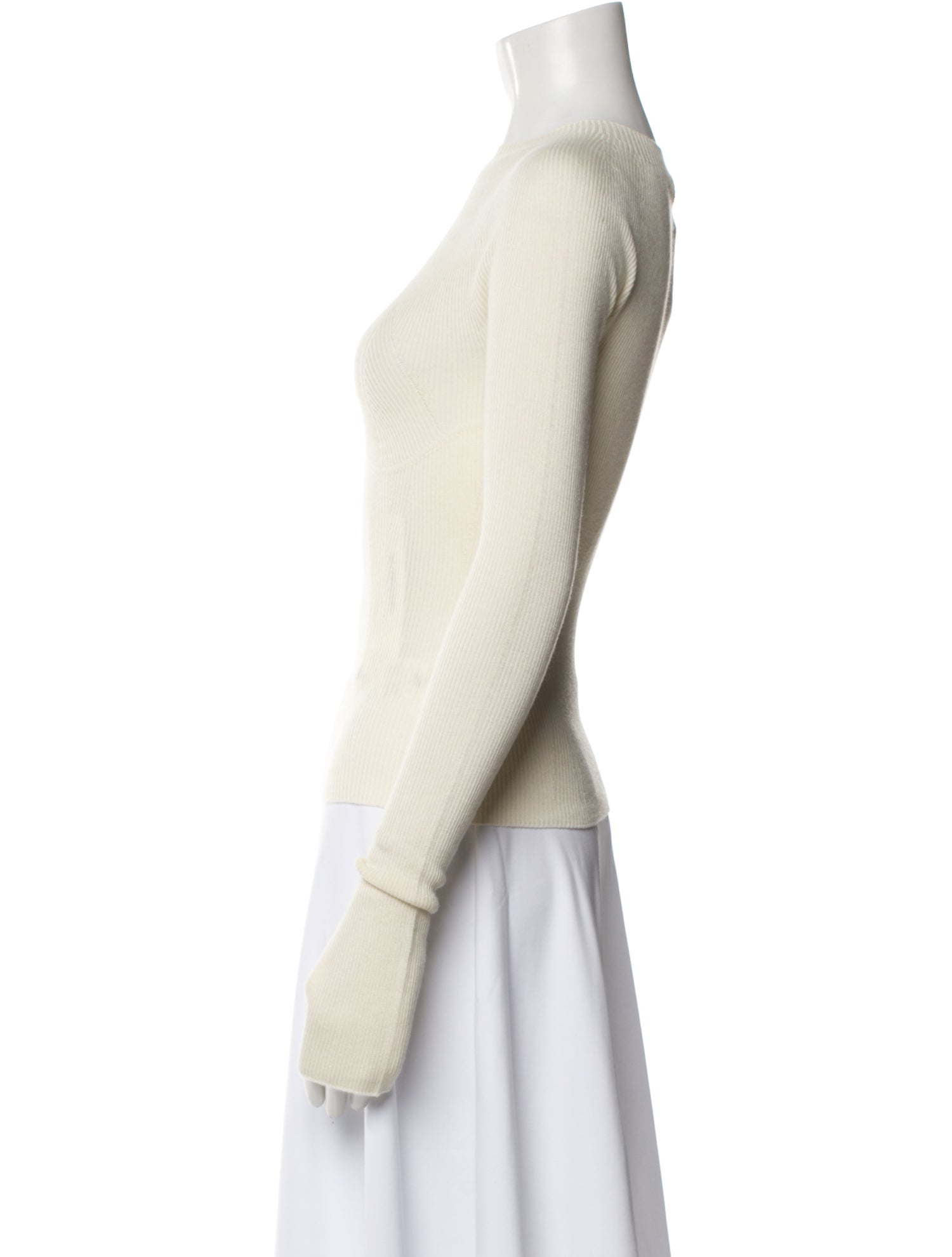 Lanvin Cashmere Bateau Neckline Sweater w/ Tags