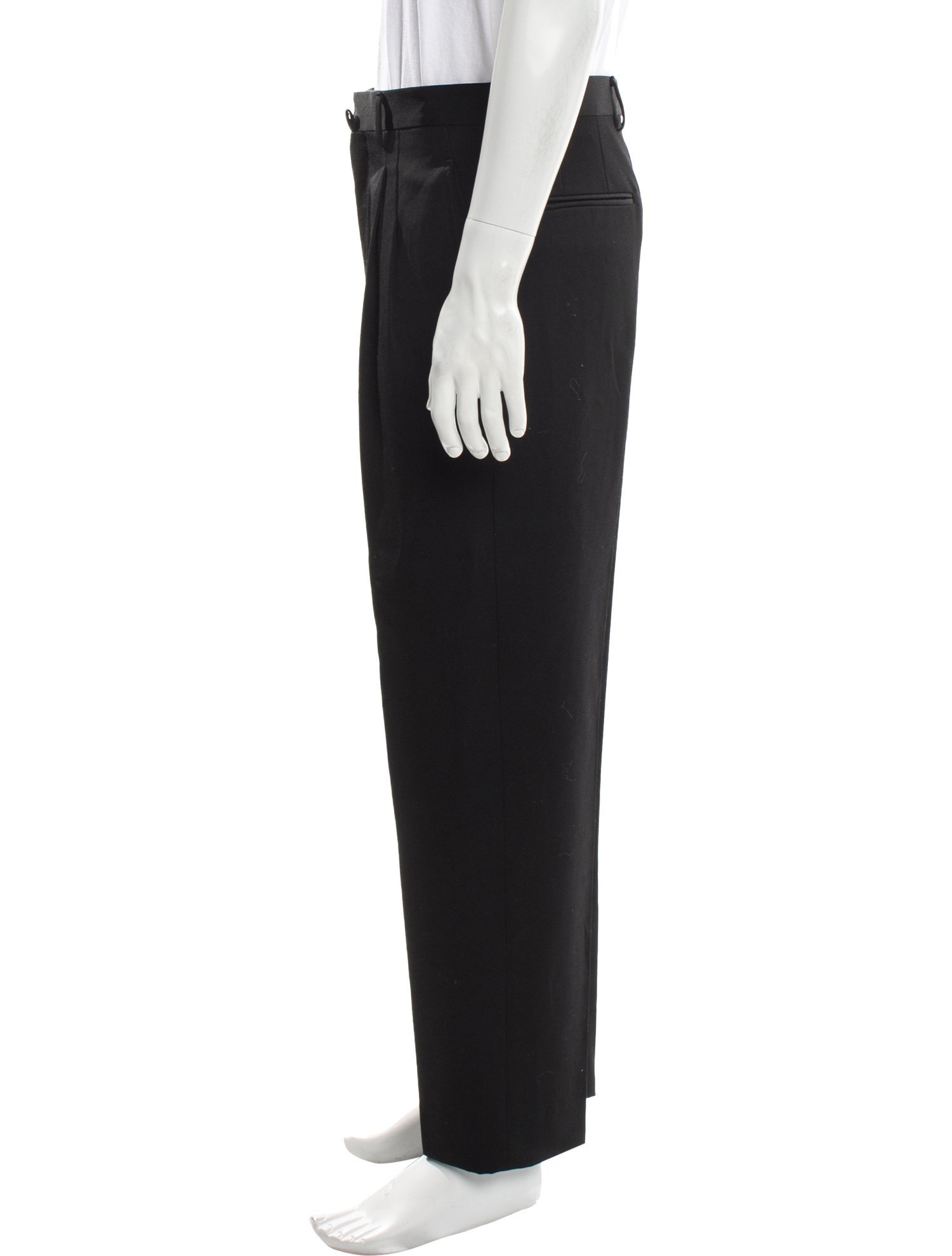 Lanvin Wool Tuxedo Pants