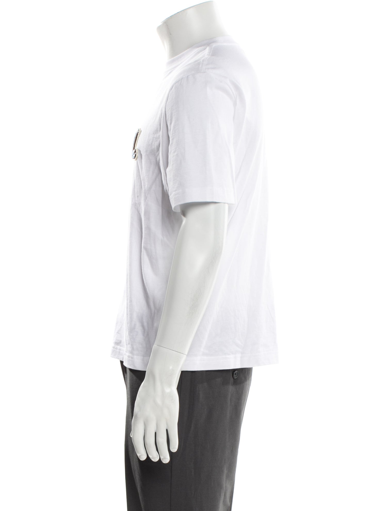 Lanvin Graphic Print Crew Neck T-Shirt