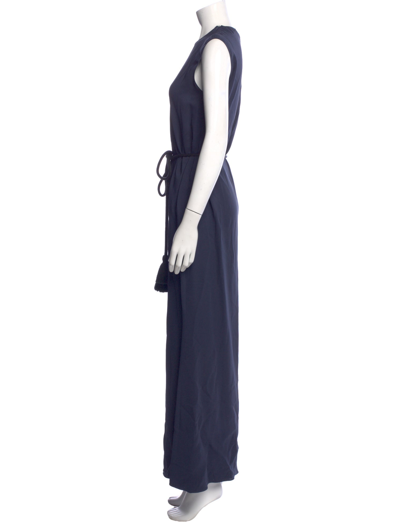 Lanvin Crew Neck Long Dress