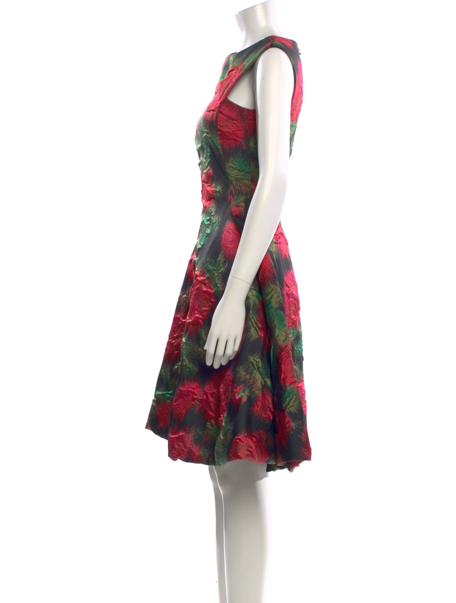 Lanvin Printed Knee-Length Dress