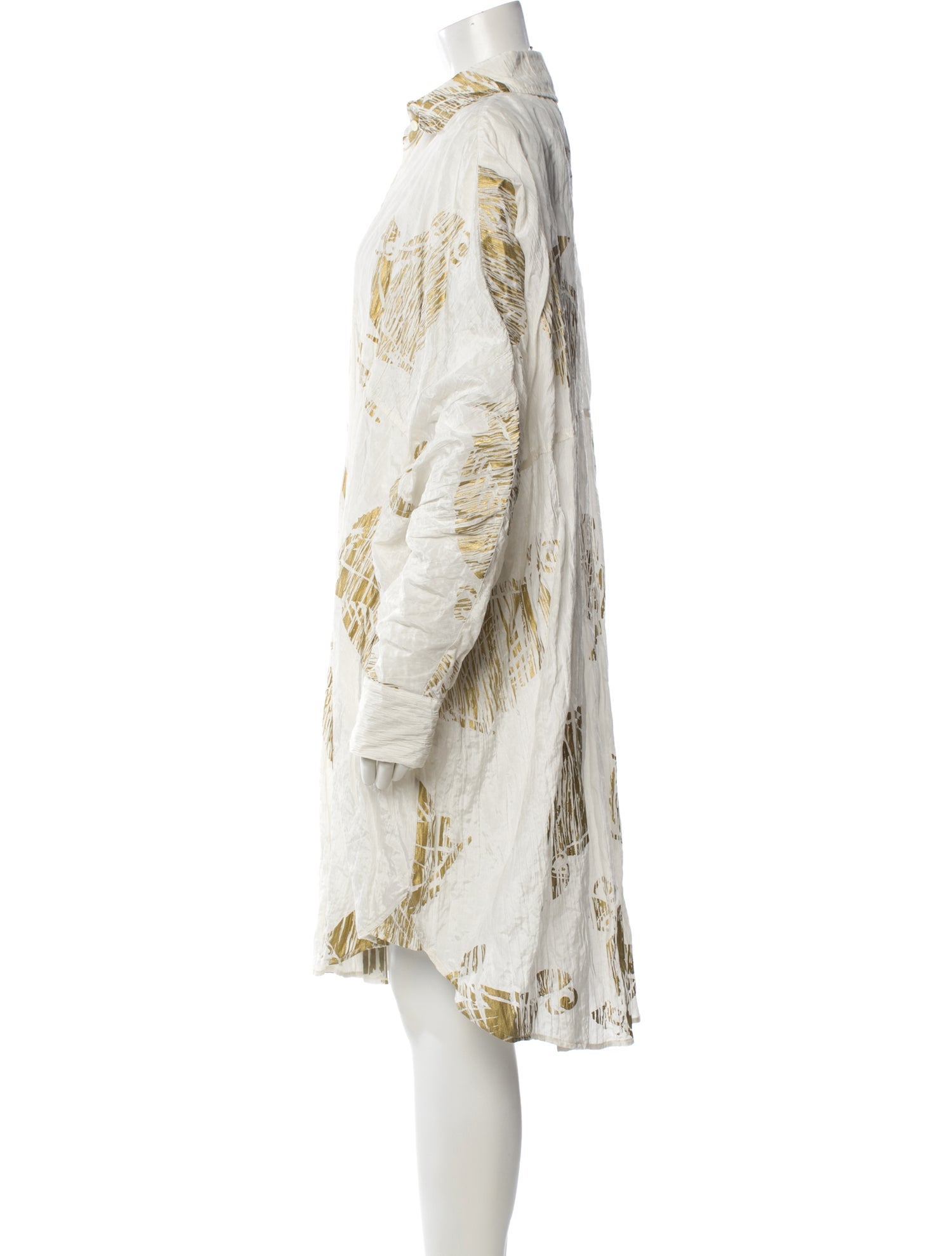 Lanvin Printed Midi Length Dress