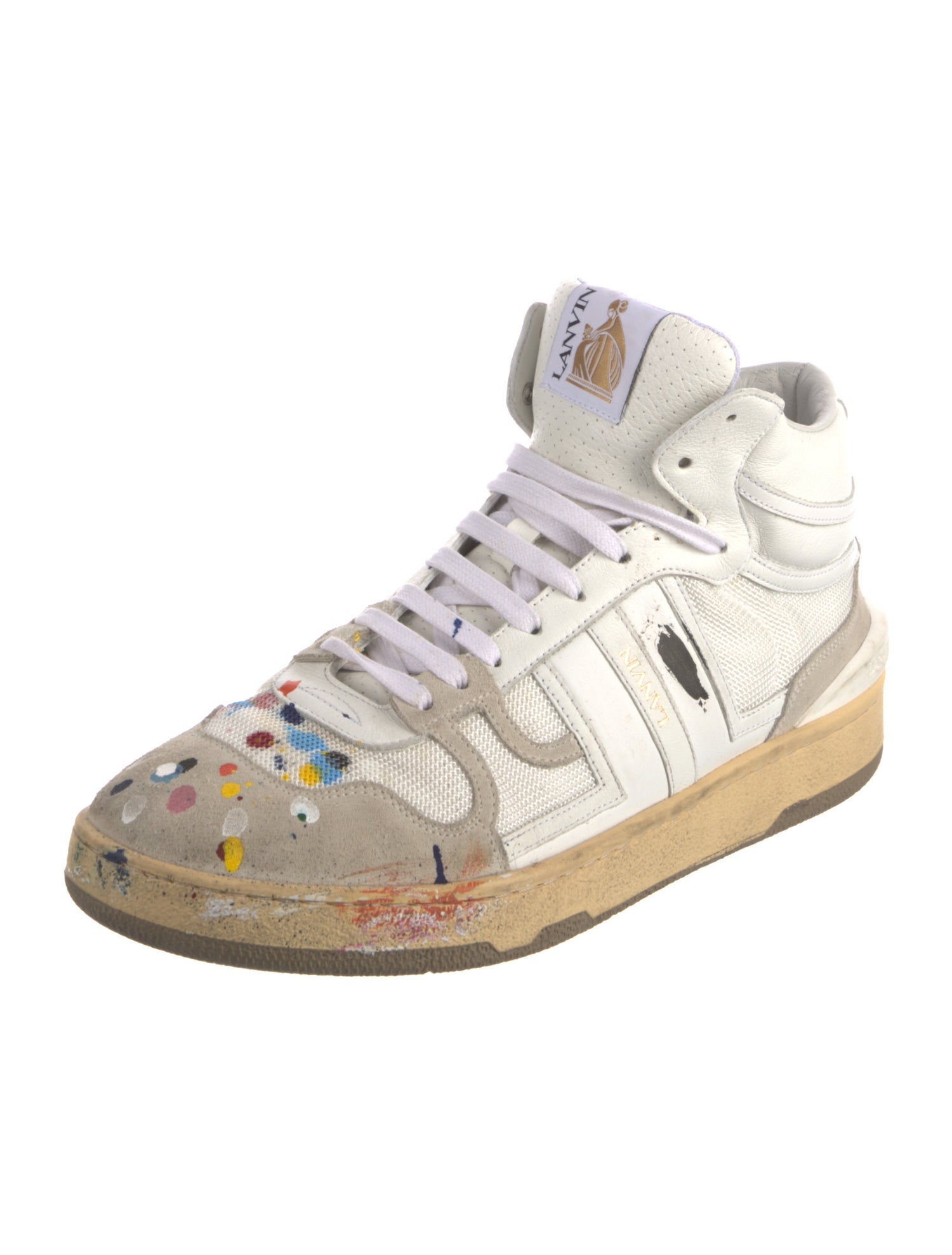 Lanvin x Gallery Dept. Leather Sneakers