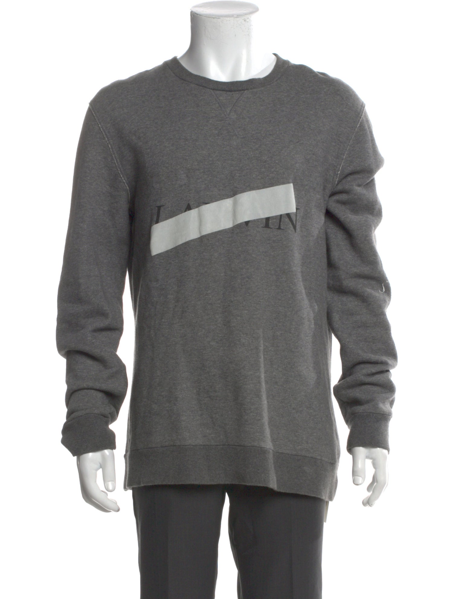 Lanvin Graphic Print Crew Neck Sweatshirt