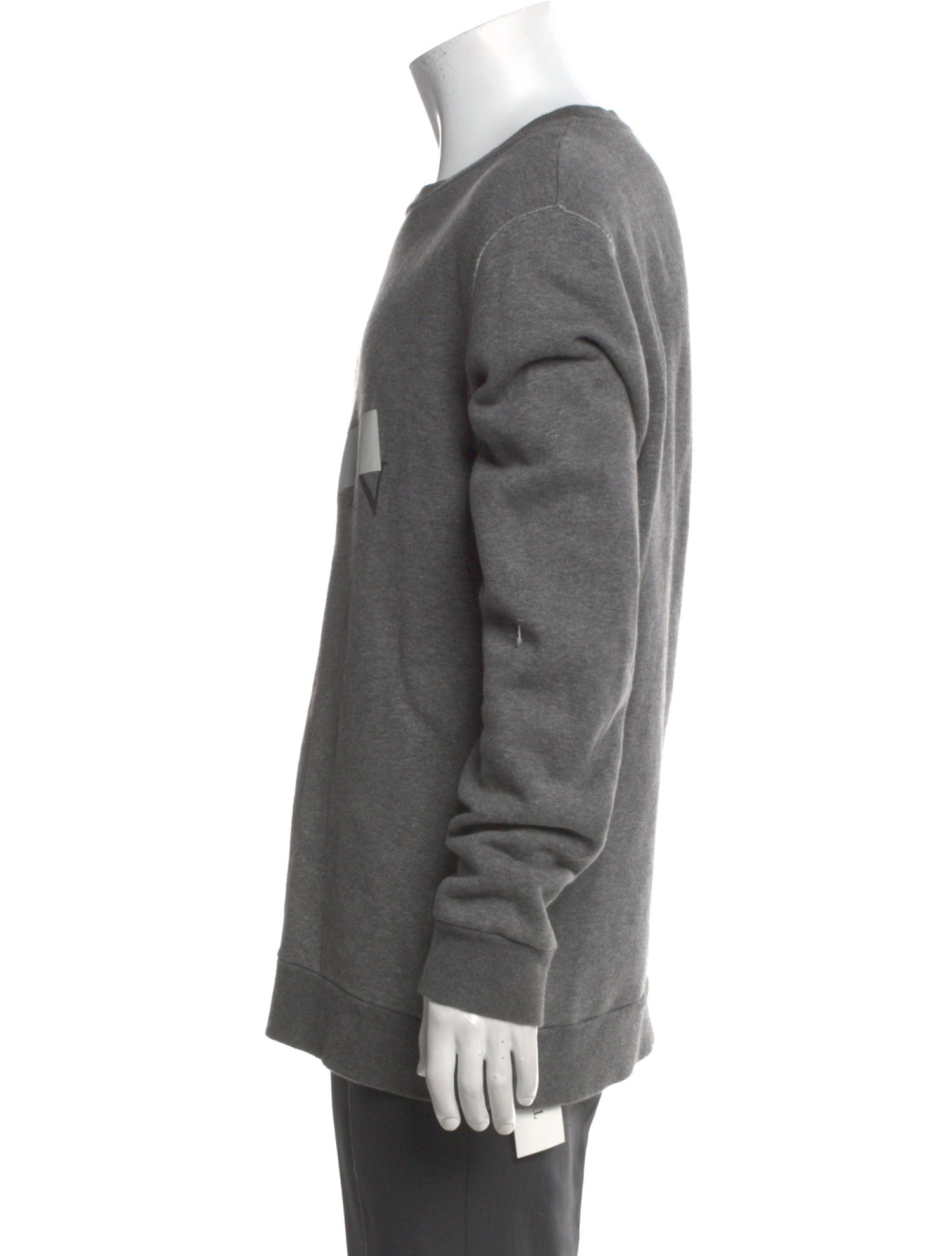 Lanvin Graphic Print Crew Neck Sweatshirt