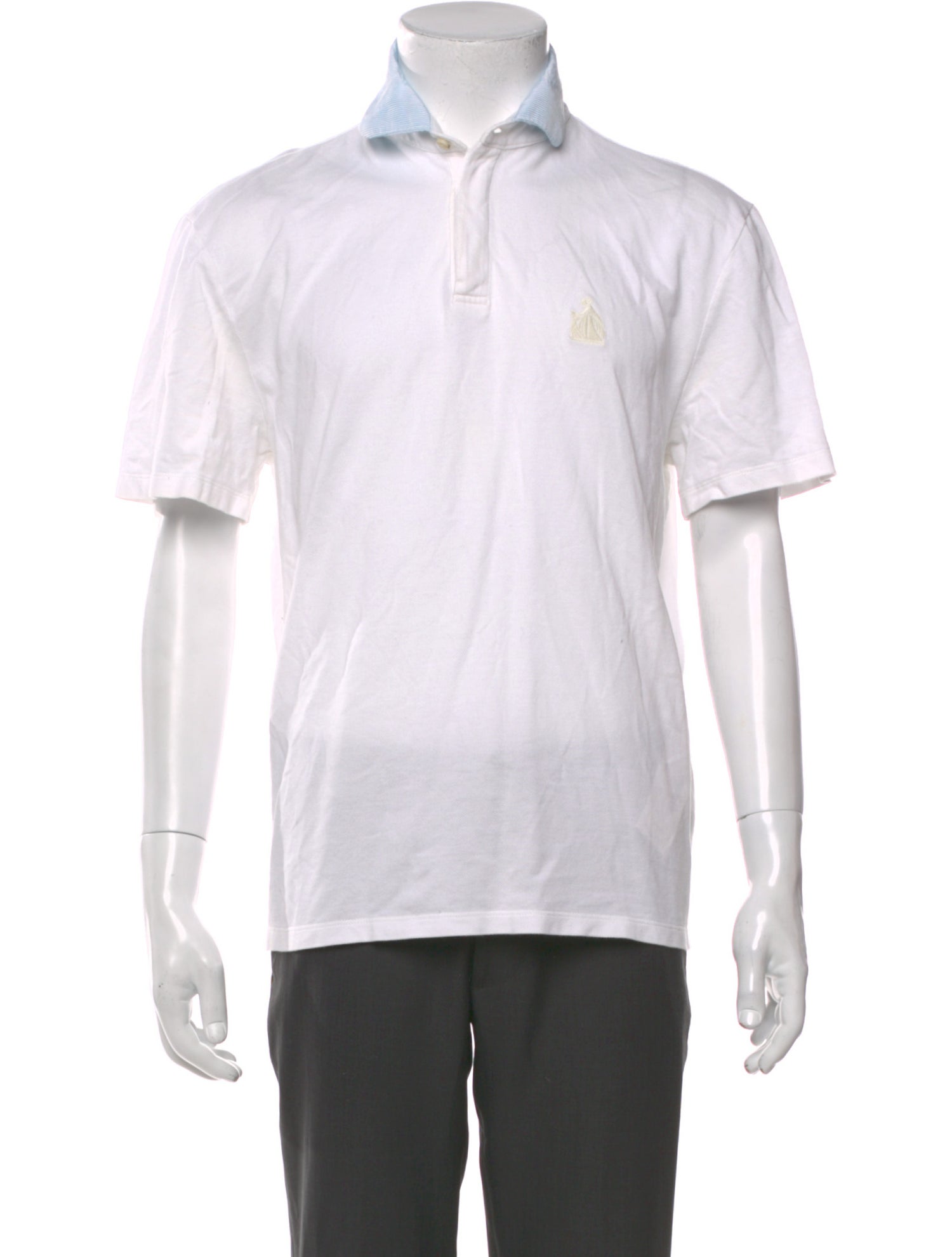 Lanvin Collar Short Sleeve Polo Shirt
