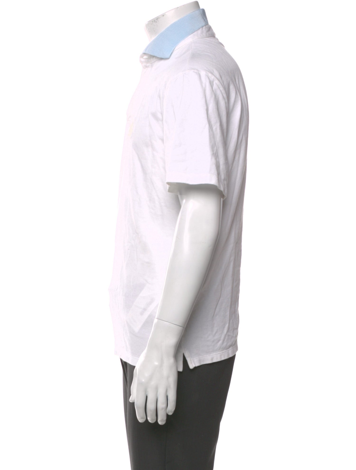 Lanvin Collar Short Sleeve Polo Shirt