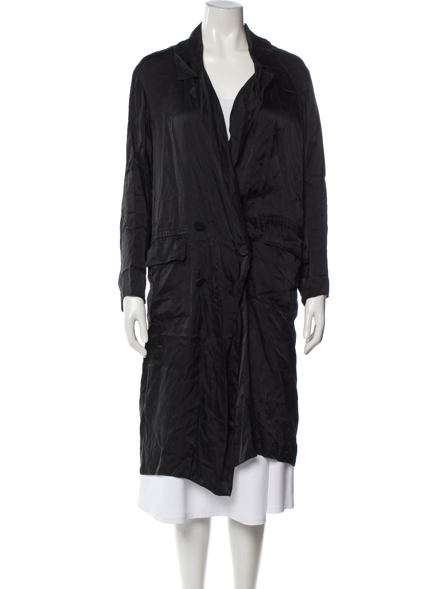 Lanvin Silk Printed Coat