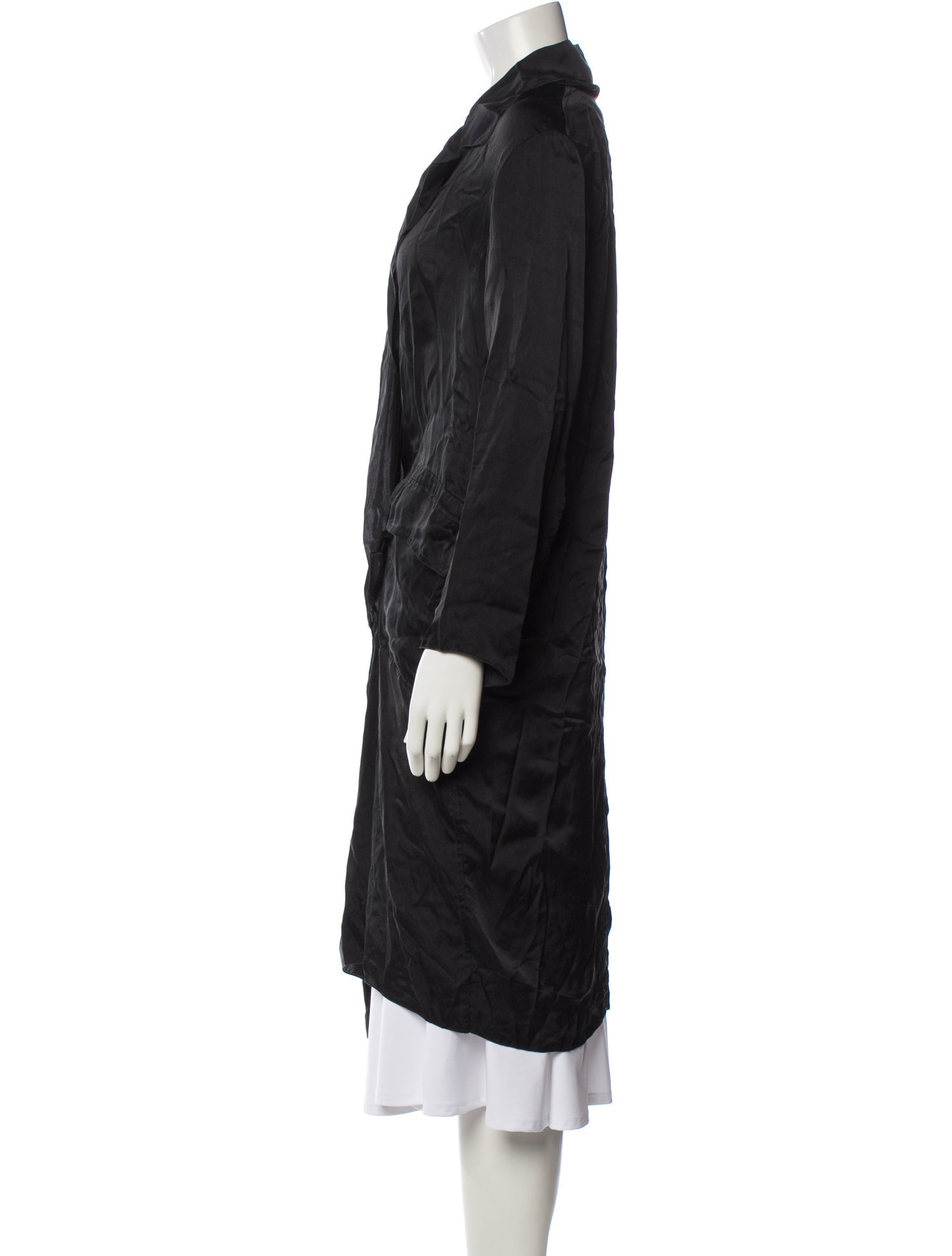 Lanvin Silk Printed Coat