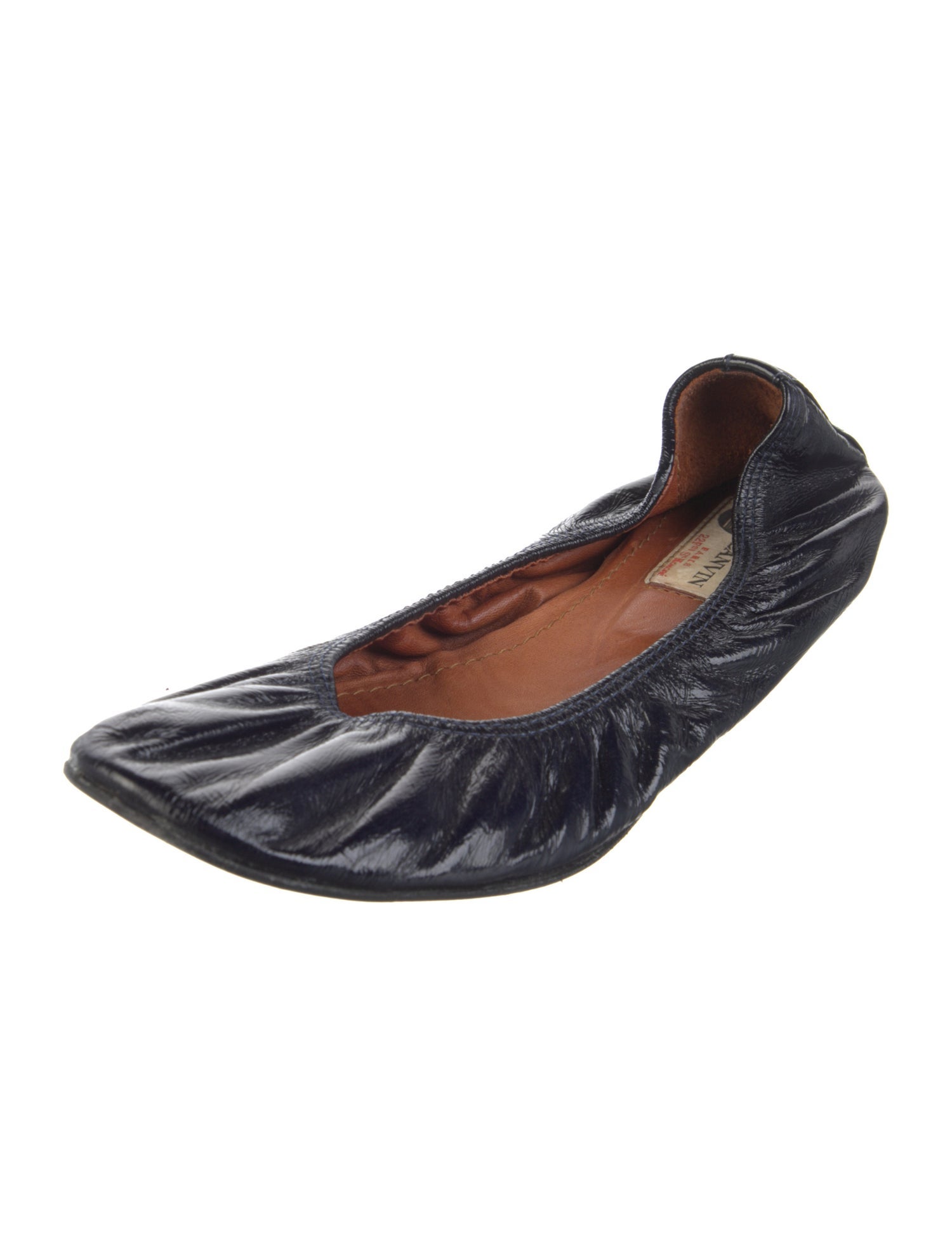 Lanvin Patent Leather Ballet Flats