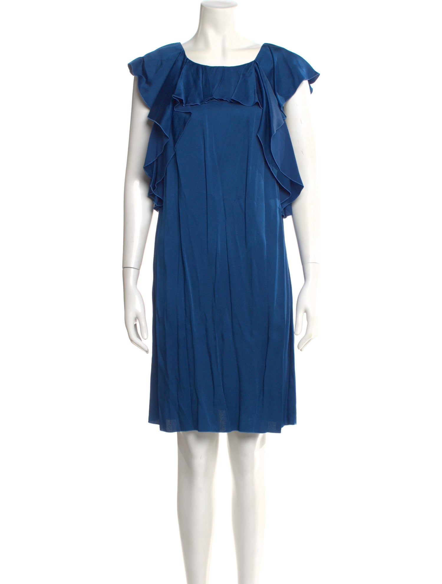Lanvin Bateau Neckline Knee-Length Dress
