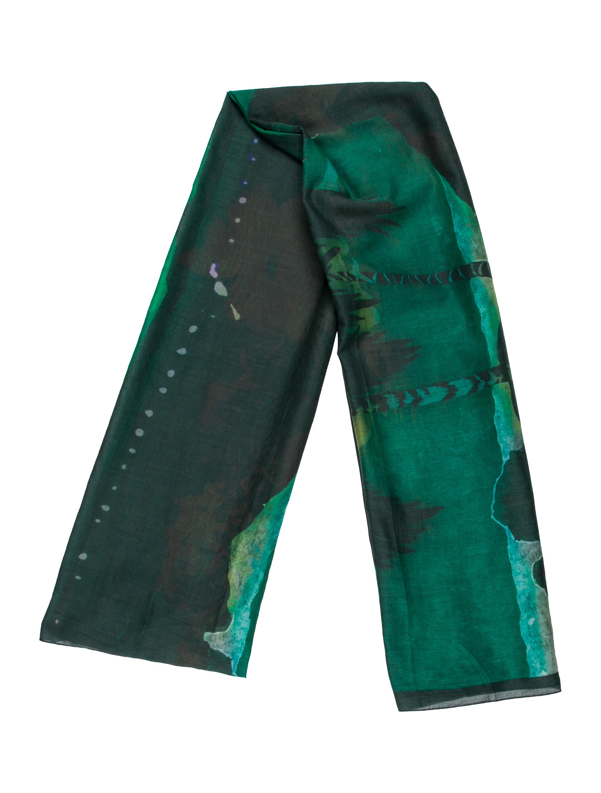 Lanvin Striped Scarf