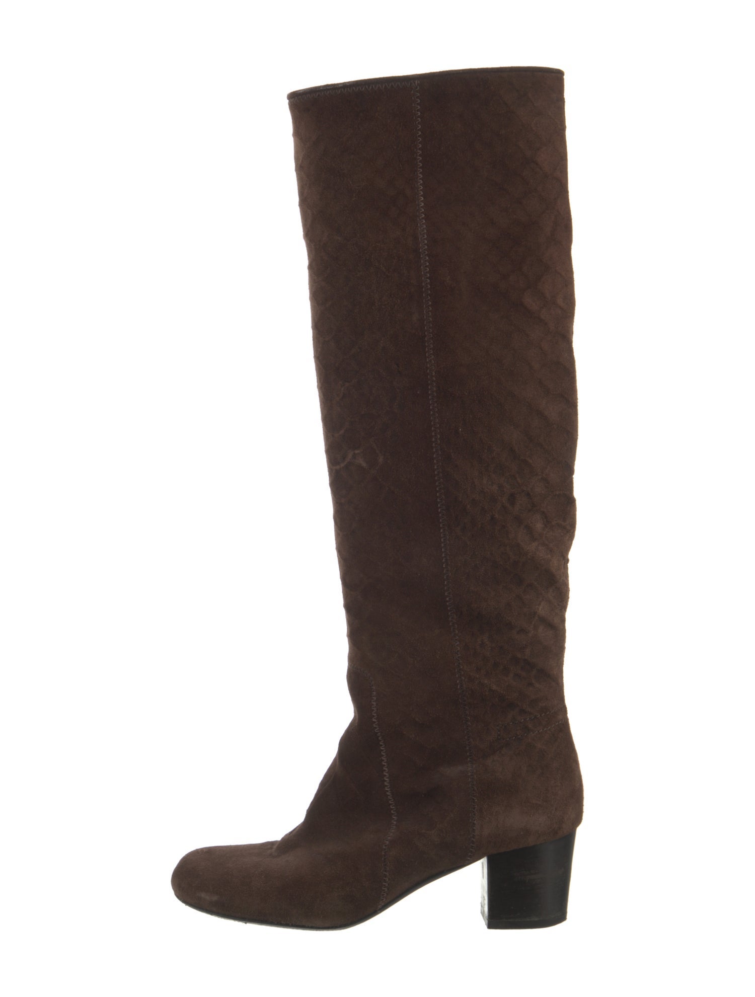 Lanvin Suede Riding Boots