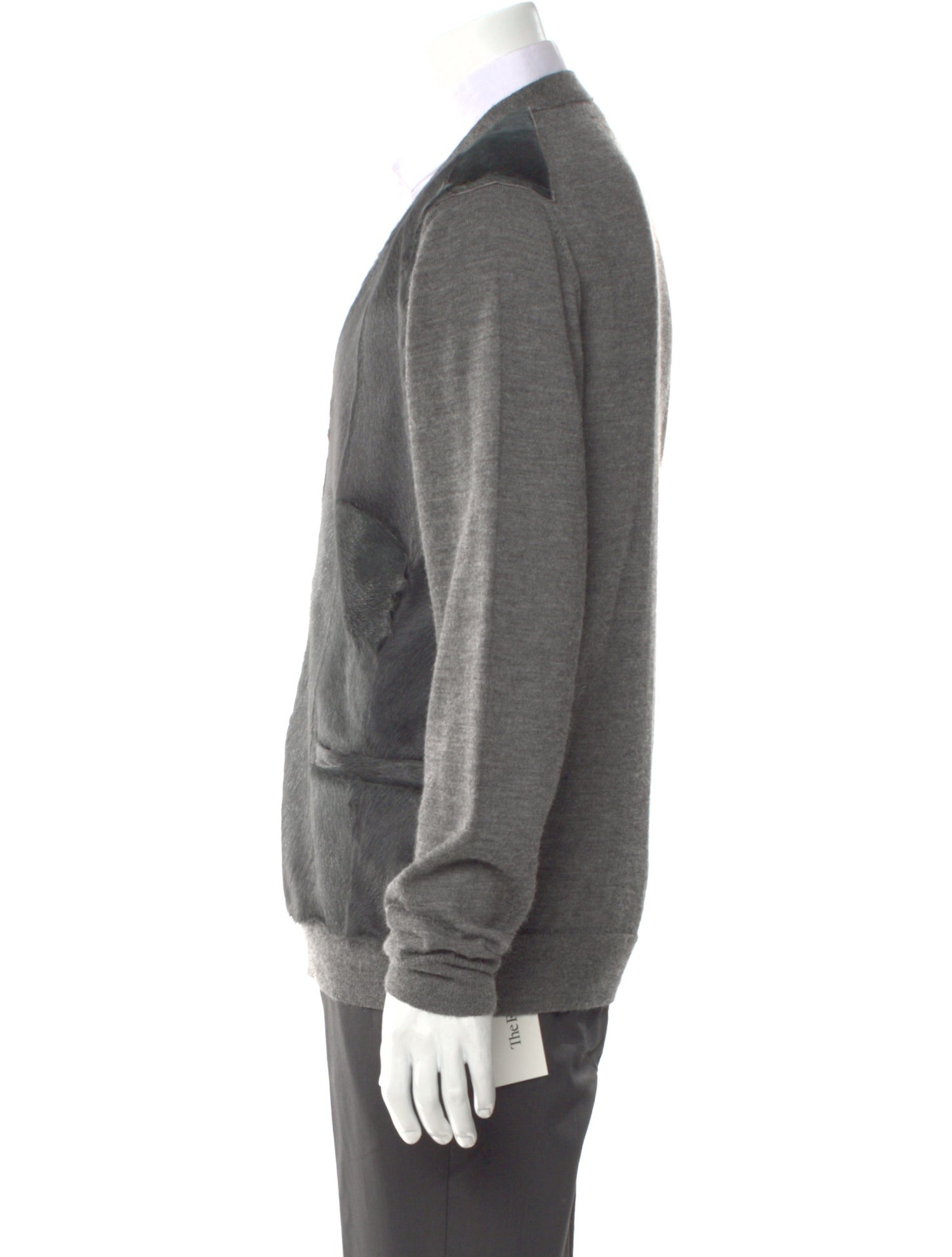 Lanvin V-Neck Long Sleeve Cardigan