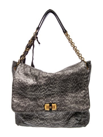 Pre-owned Lanvin Leather Shoulder Bag