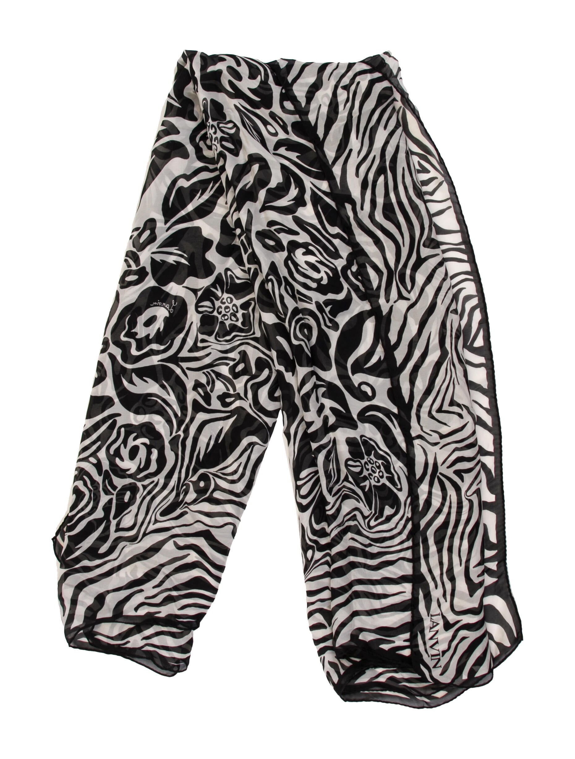 Lanvin Silk Printed Scarf