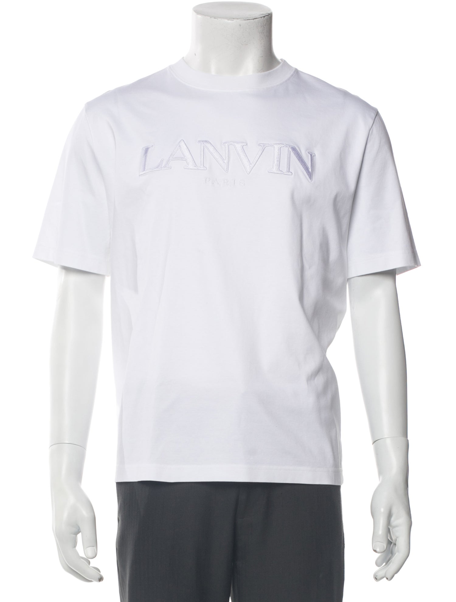 Lanvin Graphic Print Crew Neck T-Shirt