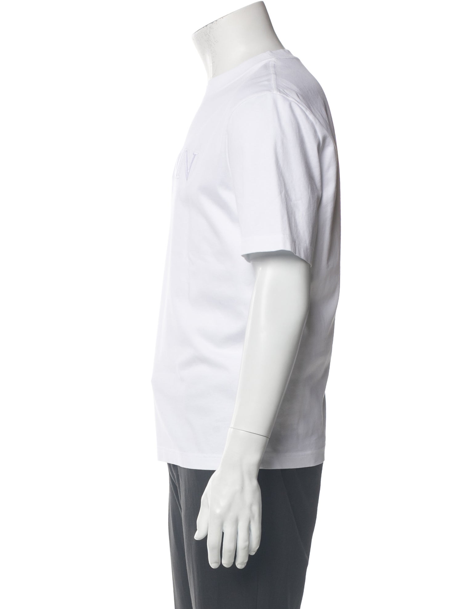 Lanvin Graphic Print Crew Neck T-Shirt