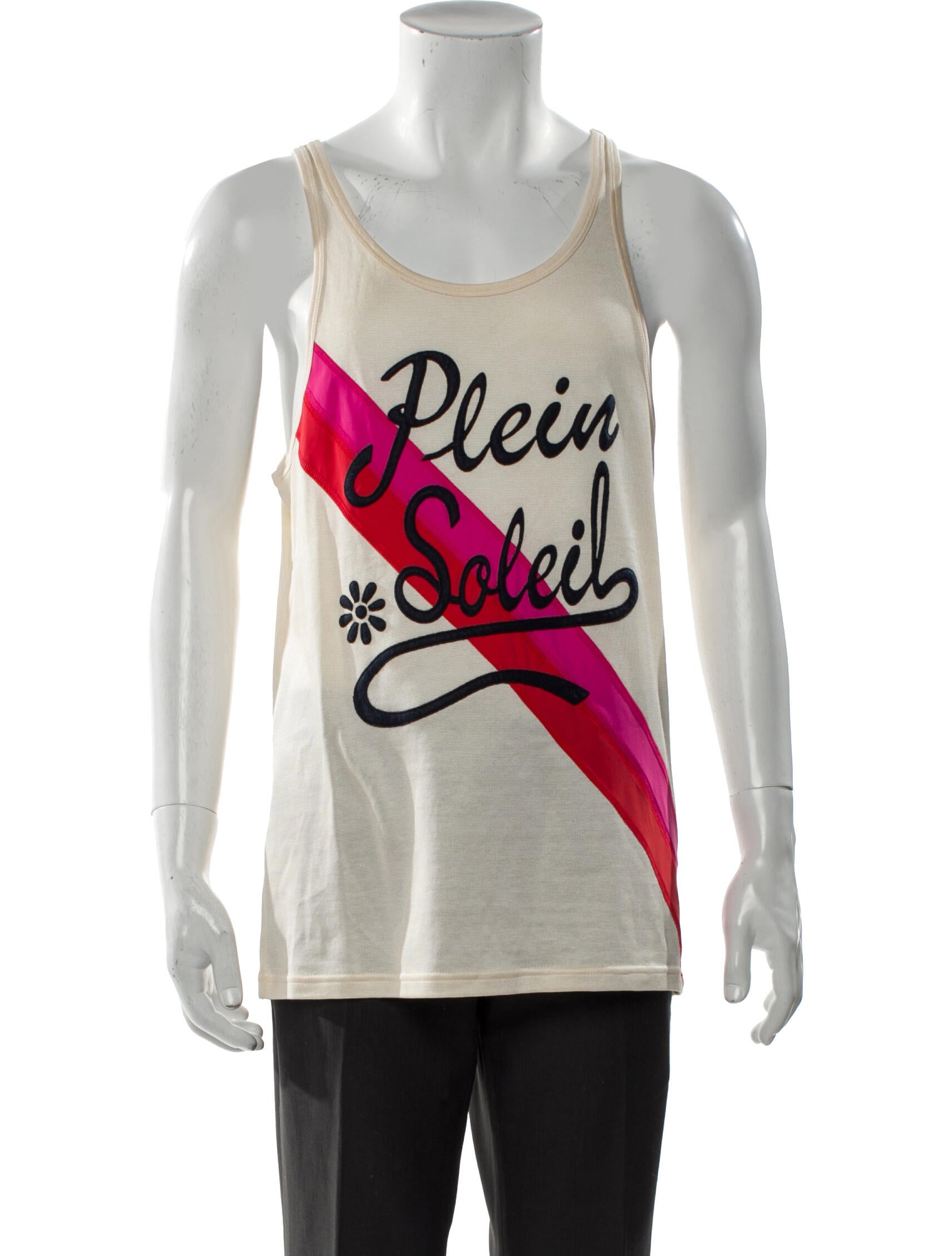 Lanvin Graphic Print Scoop Neck Tank