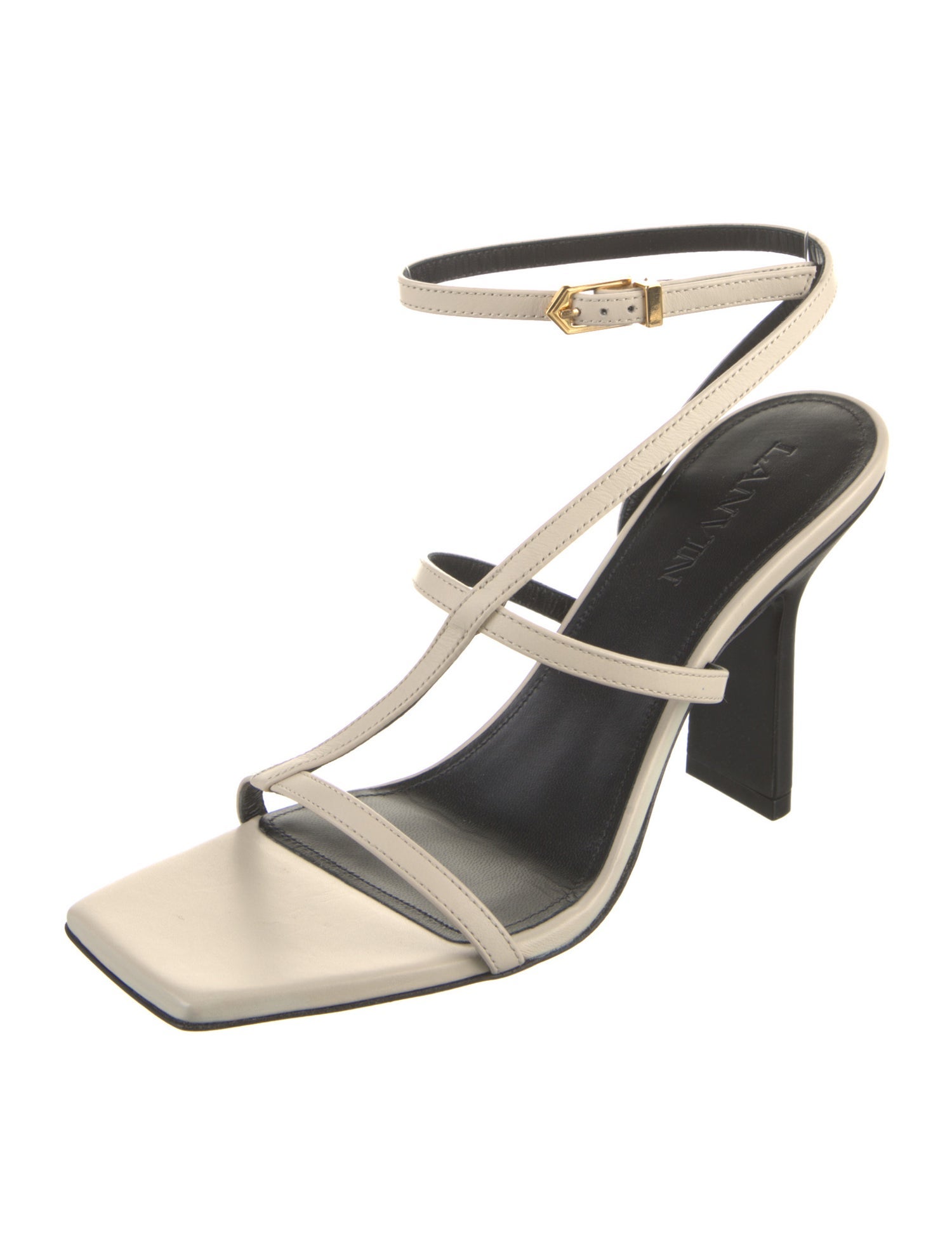 Lanvin Leather Slingback Sandals