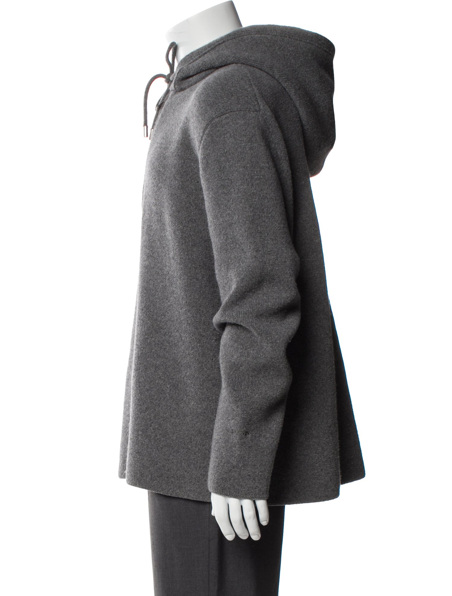 Lanvin Virgin Wool Mock Neck Polo Sweater