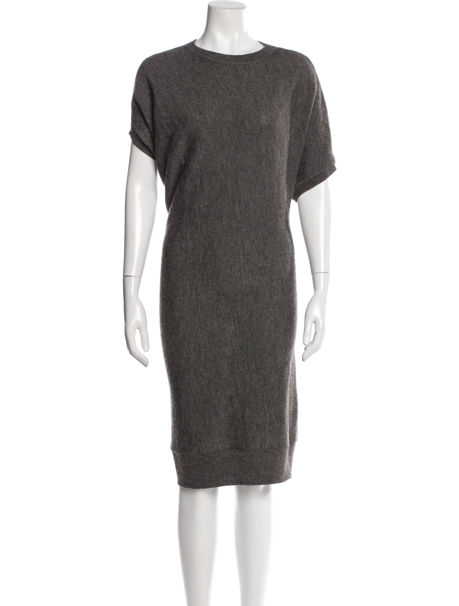 Lanvin Bateau Neckline Mini Dress