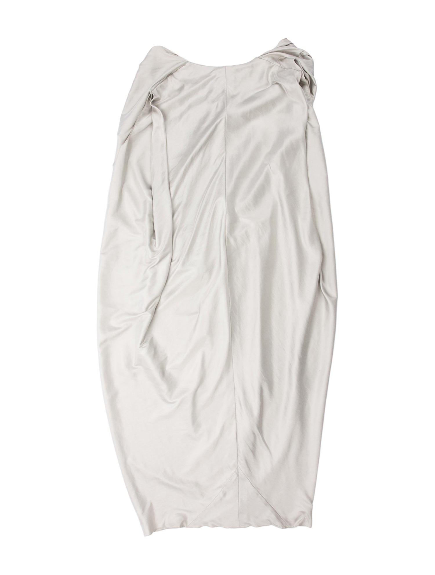 Lanvin Cowl Neck Knee-Length Dress