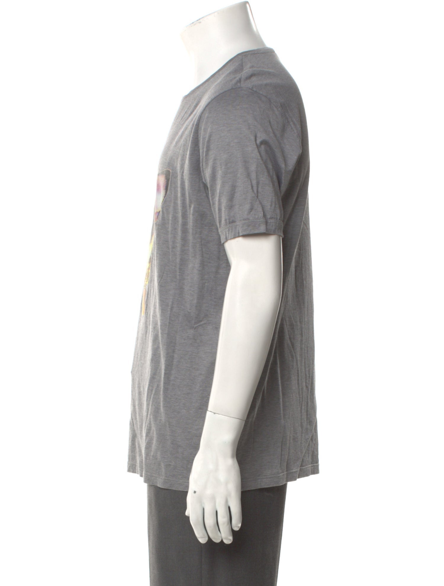 Lanvin Graphic Print Crew Neck T-Shirt