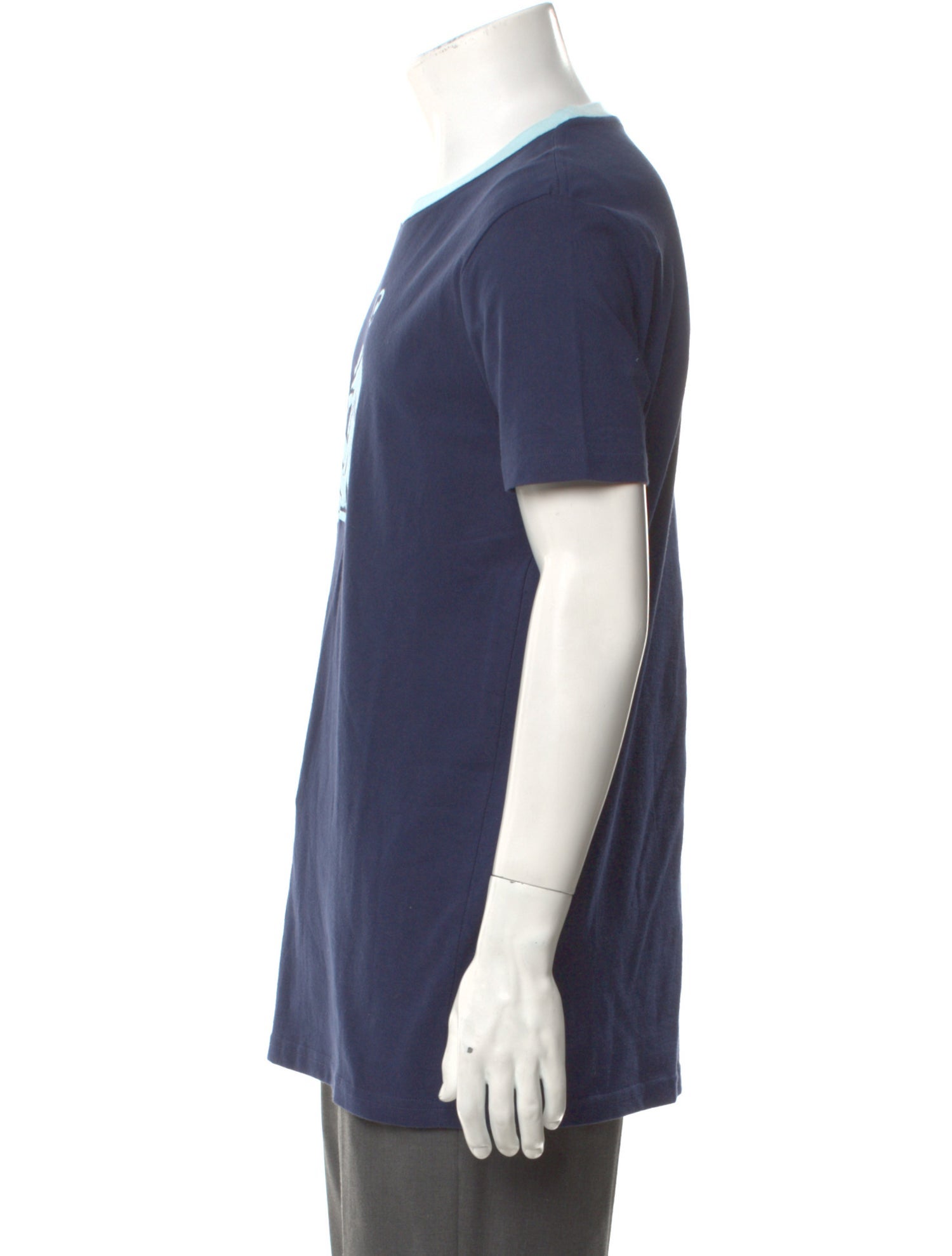 Lanvin Graphic Print Crew Neck T-Shirt