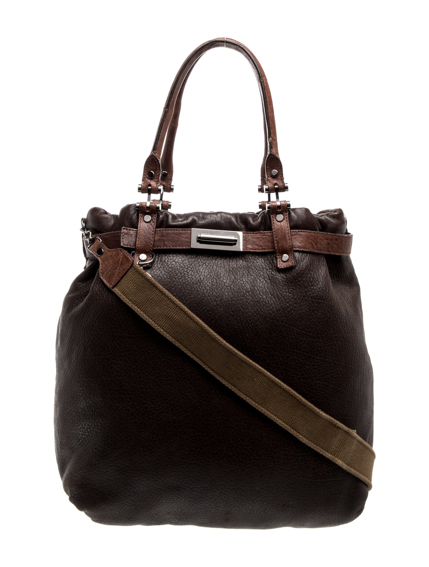 Lanvin Leather Bucket Bag