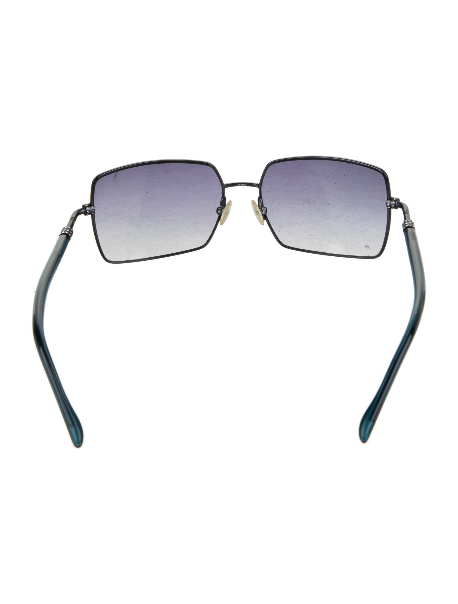 Lanvin Square Gradient Sunglasses