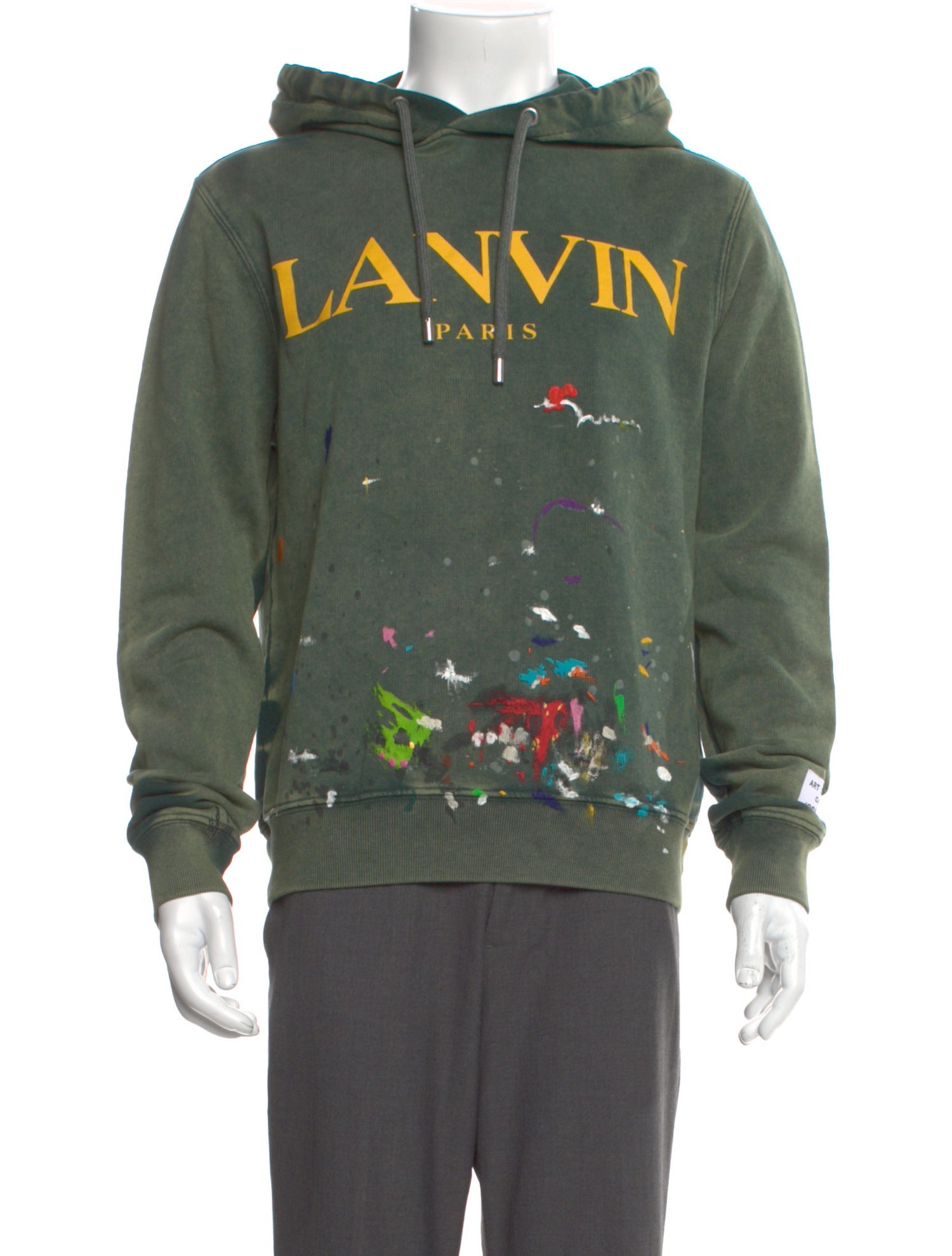 Lanvin x Gallery Dept. Graphic Print Crew Neck Hoodie