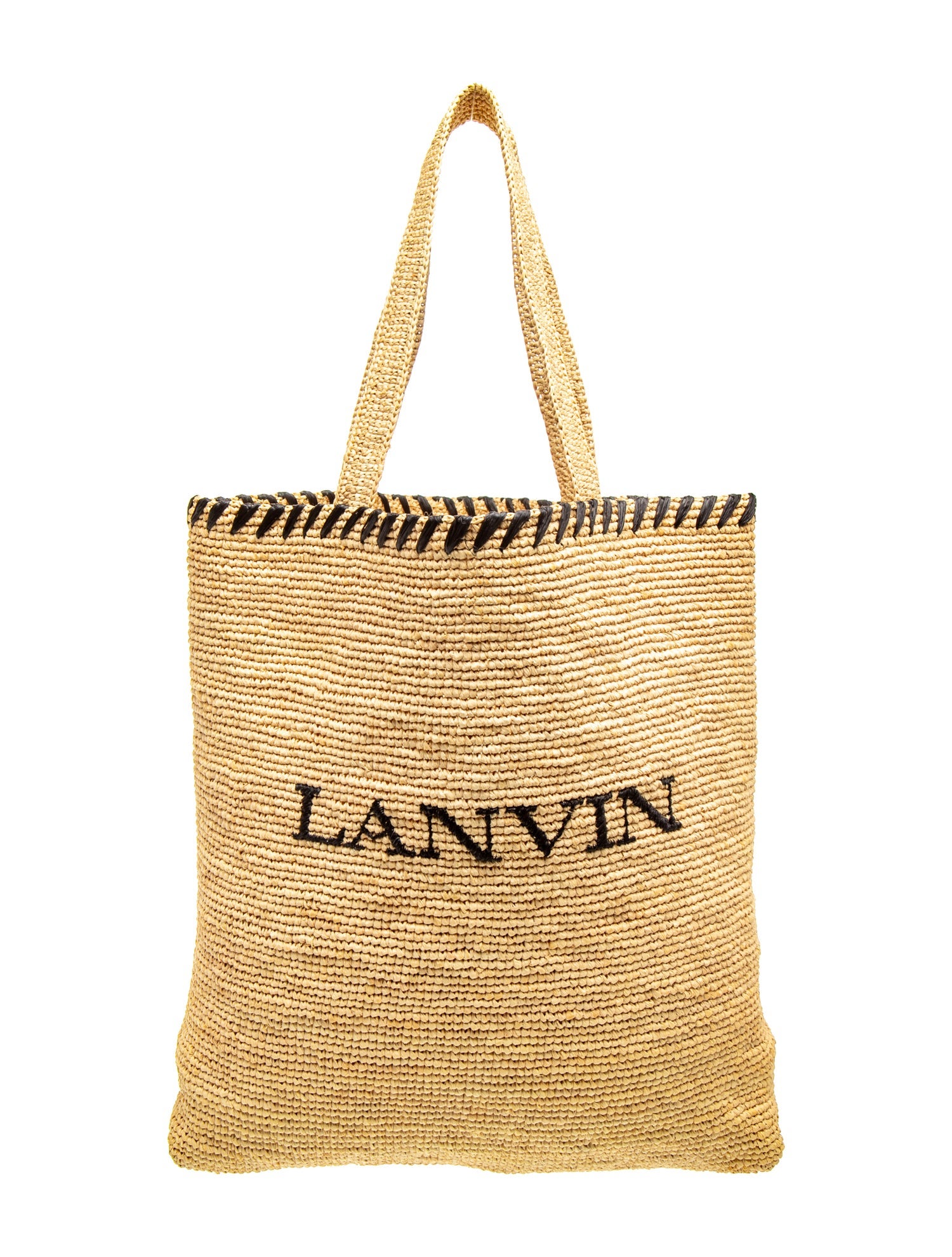 Lanvin Raffia Tote