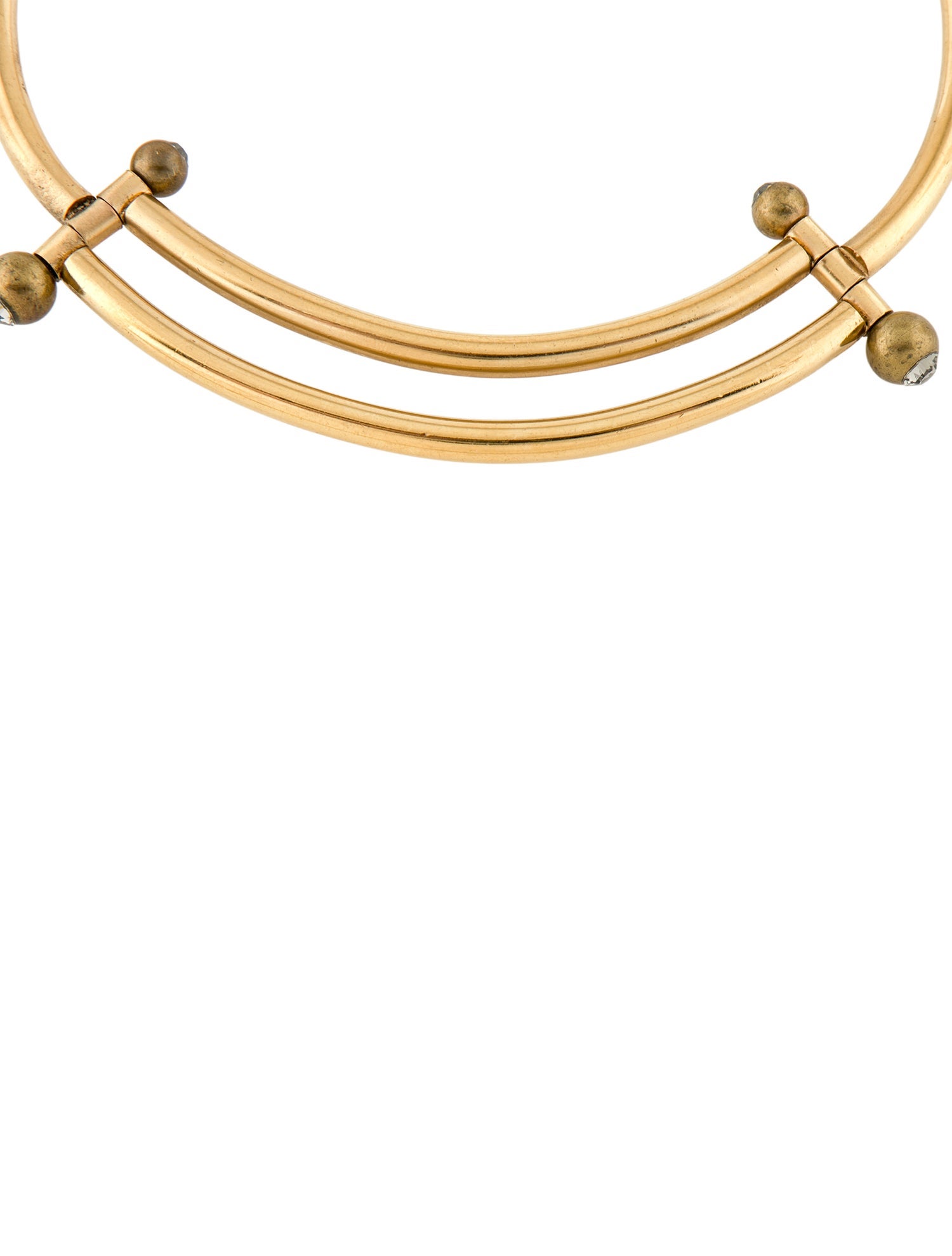 Lanvin Crystal Choker Necklace
