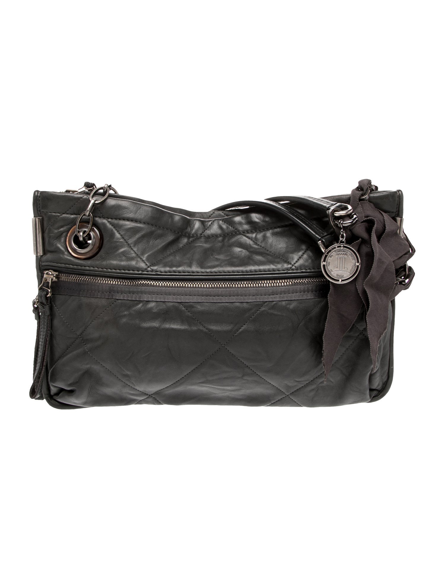 Lanvin Leather Messenger Bag