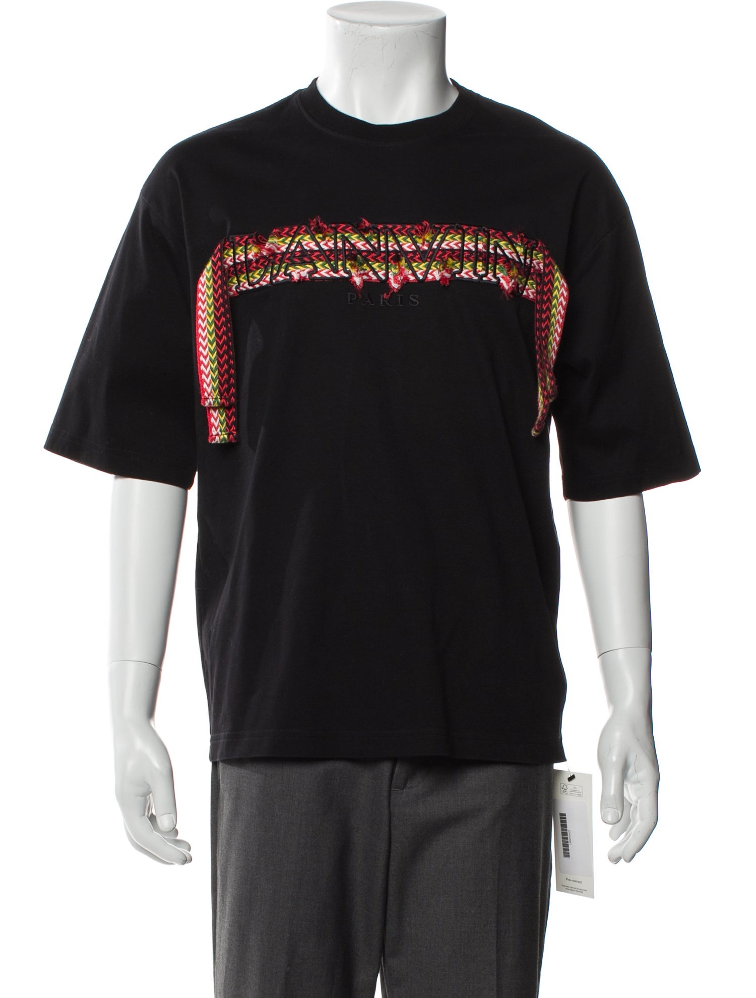 Lanvin Graphic Print Crew Neck T-Shirt