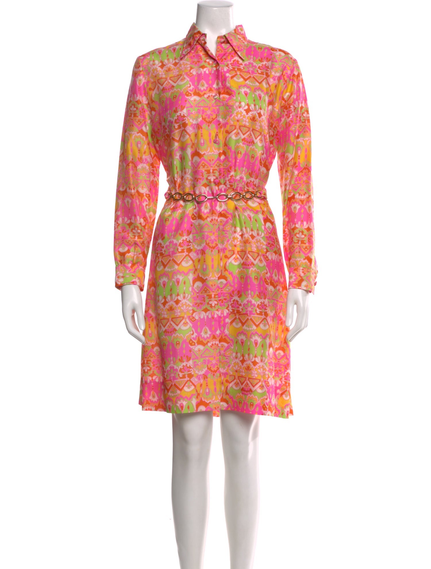 Lanvin Silk Knee-Length Dress