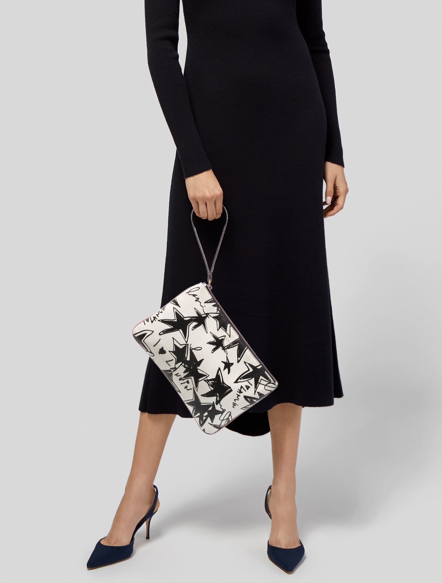 Lanvin Leather Clutch