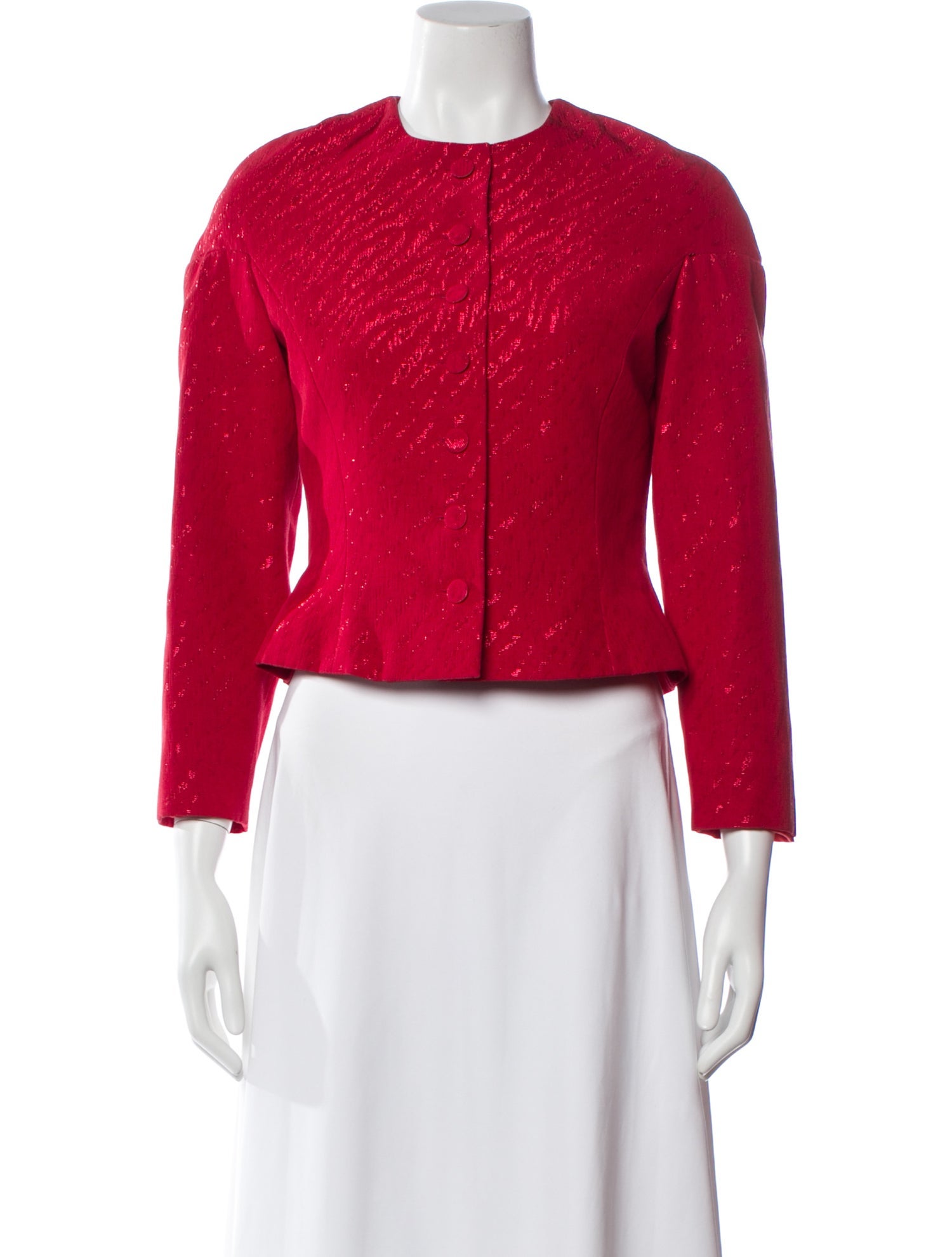 Lanvin Vintage Jacquard Evening Jacket