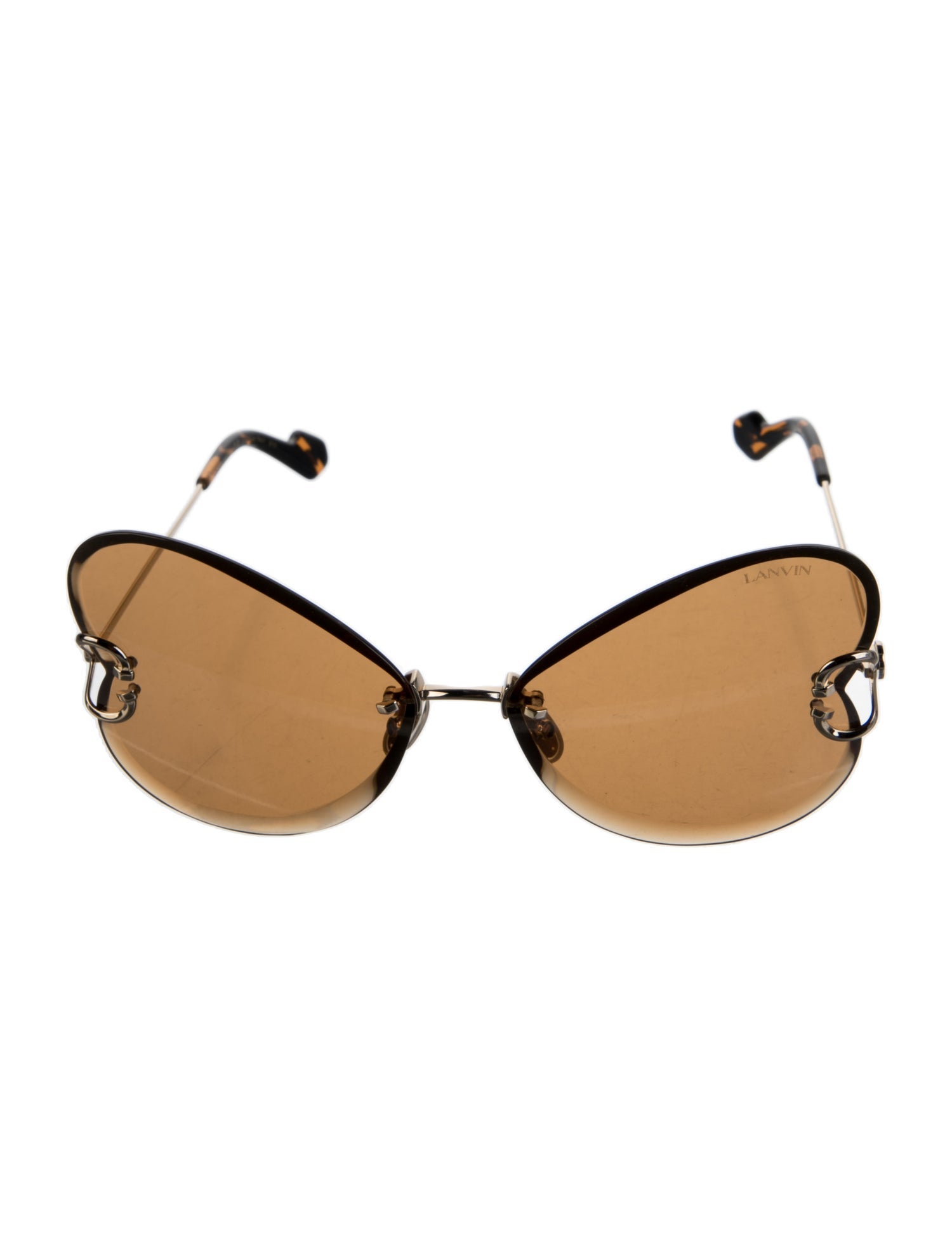 Lanvin Oversize Tinted Sunglasses