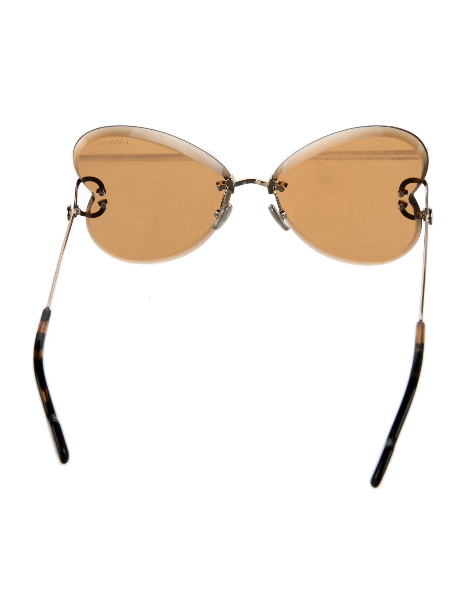 Lanvin Oversize Tinted Sunglasses