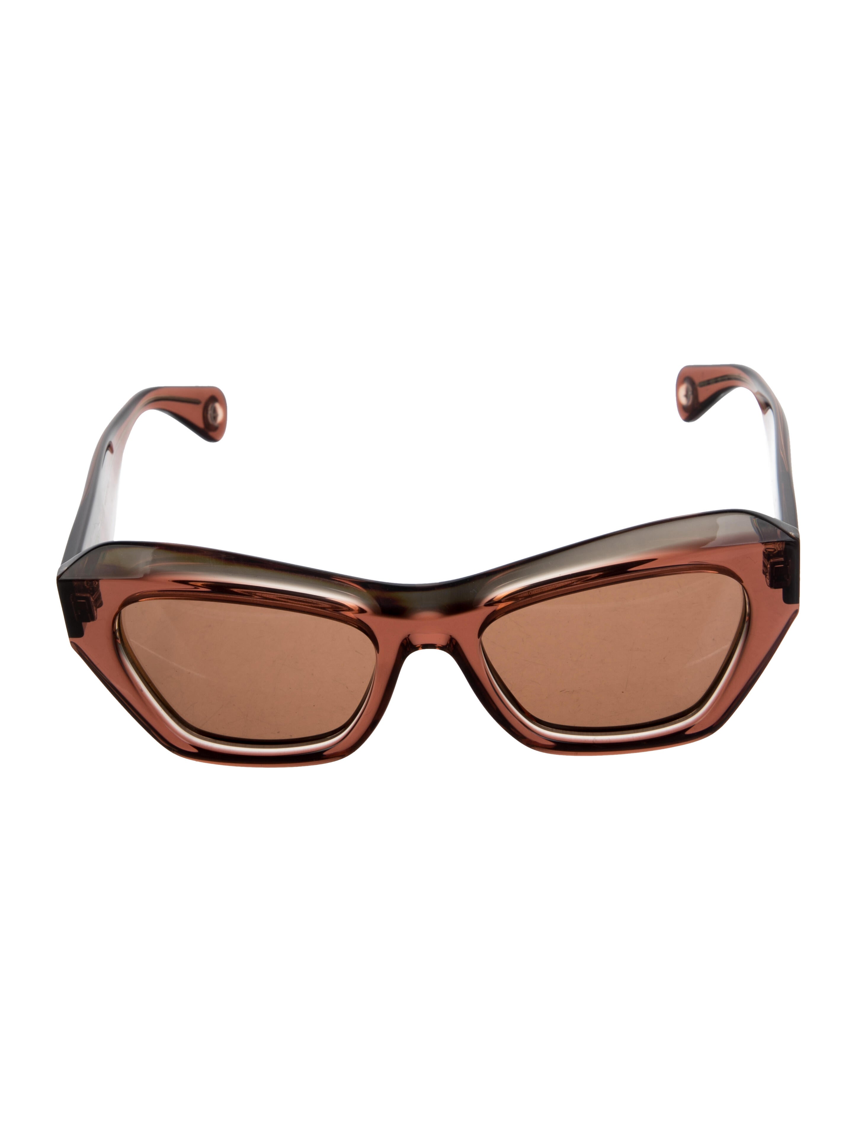Lanvin Cat-Eye Tinted Sunglasses