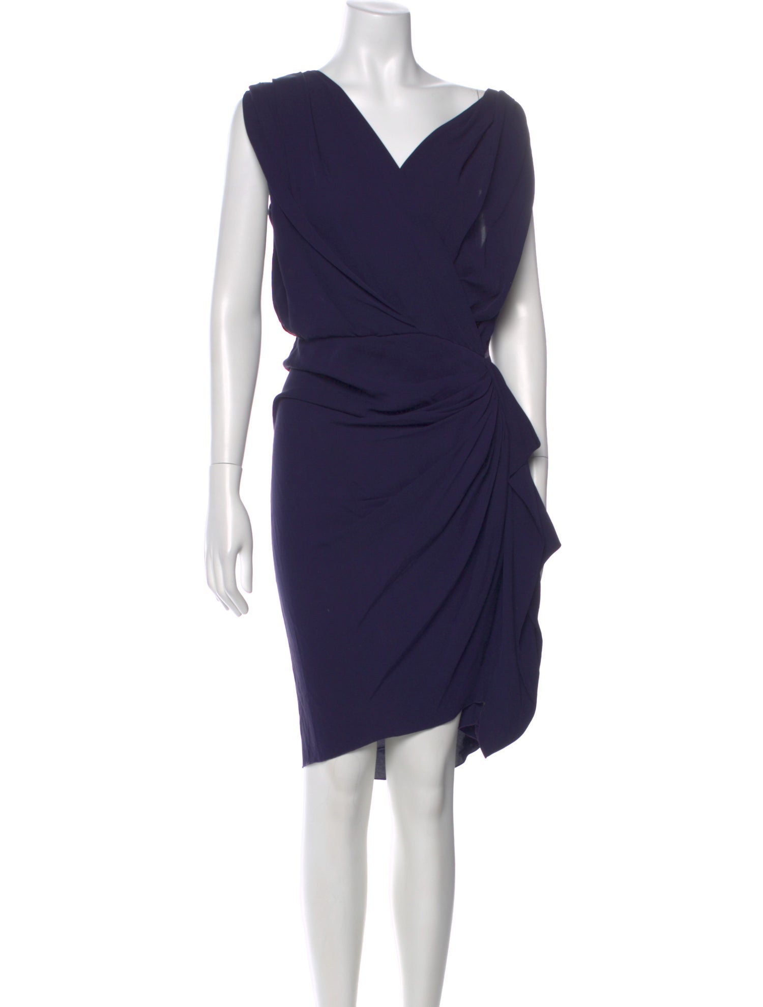Lanvin Silk Midi Length Dress