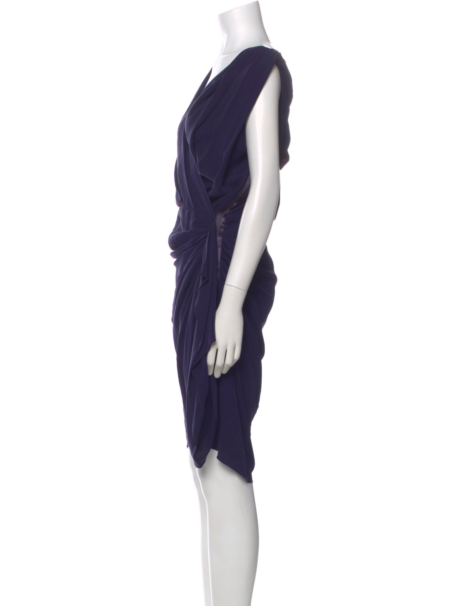 Lanvin Silk Midi Length Dress