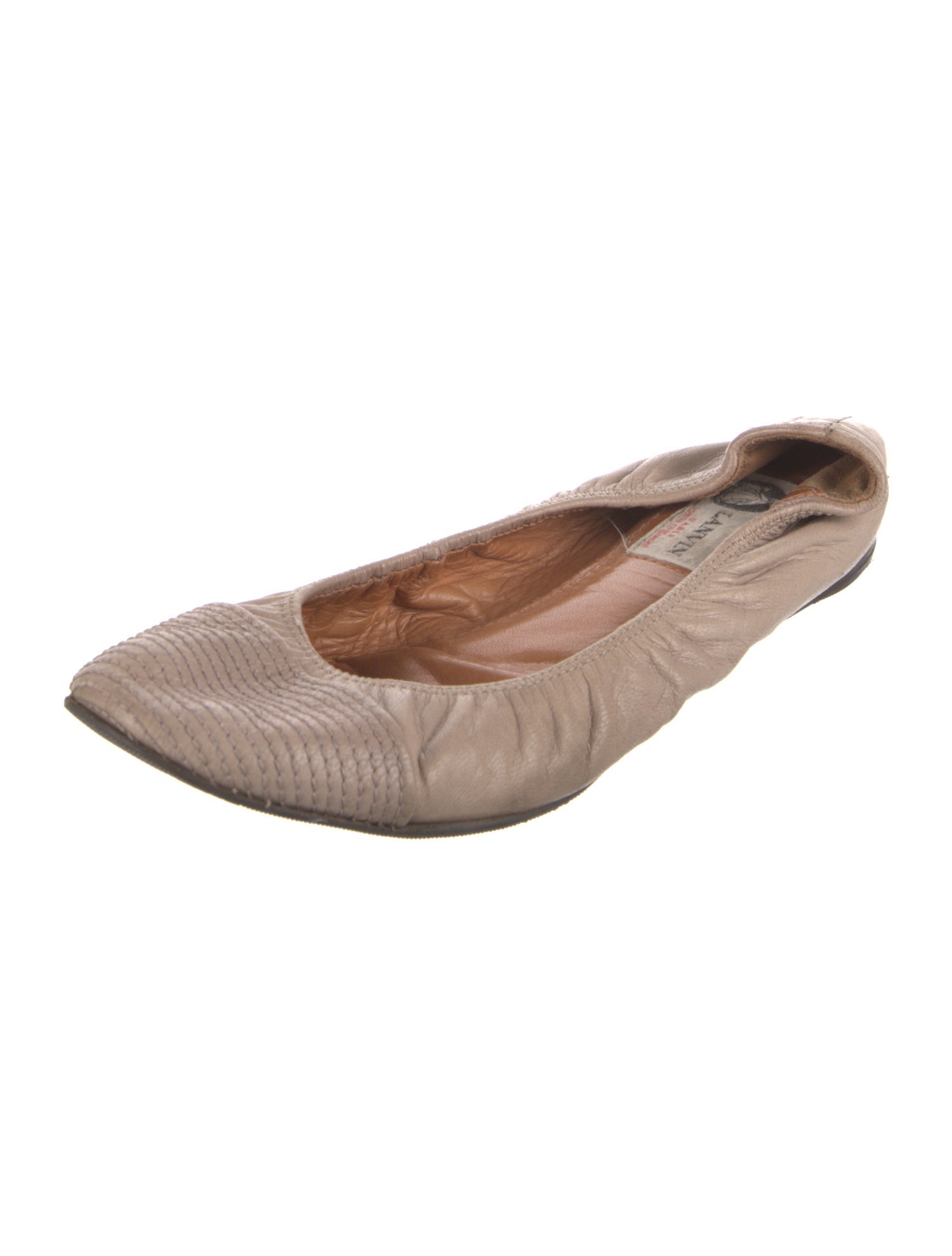 Lanvin Leather Ballet Flats